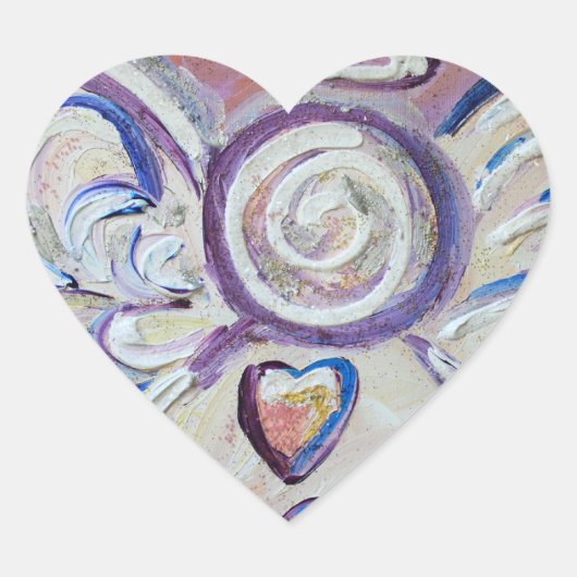 Liefde Angel Art Custom Sticker Decals (Voorkant)