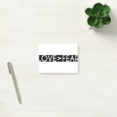 Liefde > Angst - Liefde is groter dan angst Post-it® Notes (Kantoor)
