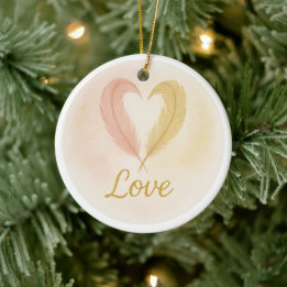 “Liefde” Aquarel Ornament