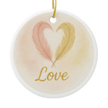 “Liefde” Aquarel Ornament
