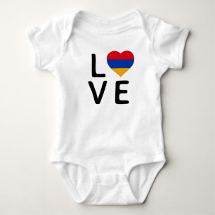 Liefde - Armeense vlag Romper