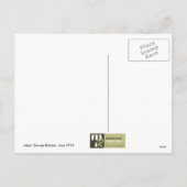 Liefde. Art Deco Valentijnsdag Briefkaarten (Achterkant)