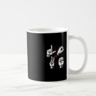Liefde ASL Gebarentaal Valentijnsdag Gift Voor Dea Koffiemok