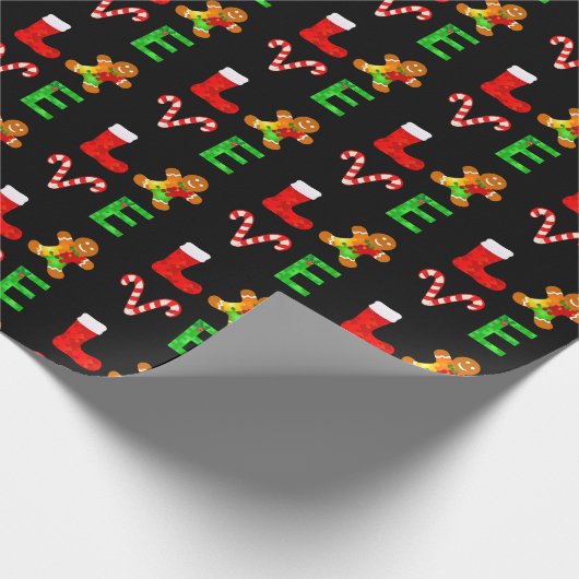 LIEFDE Autisme Kerstmis Cadeaupapier (Hoek)