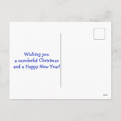 LIEFDE Autisme Kerstmis Feestdagenkaart (Achterkant)