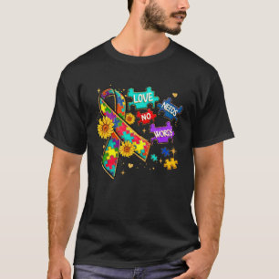 Liefde Autisme Kind Bewustzijn Puzzel Kies Vriende T-shirt
