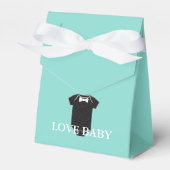 Liefde Baby Little Man Tuxedo douchefeest Bedankdoosjes (Voorkant Zijde)