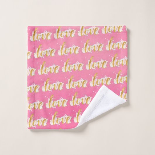 Liefde Bad Handdoek (Wasdoekje)