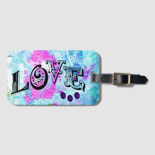 Liefde Bagagelabel (Voorkant (horizontaal))