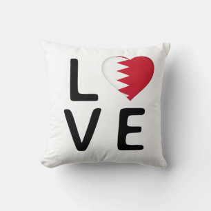 Liefde - Bahreinse vlag Kussen
