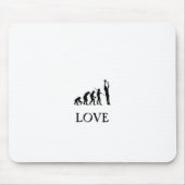 Liefde basketbal muismat (Voorkant)