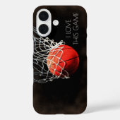 Liefde Basketbal Spel Case-Mate iPhone Case (Achterkant)
