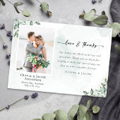 Liefde & Bedankt Eucalyptus Foto Bruiloft