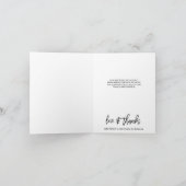 Liefde & Bedankt Hand Lettered Foto (Binnen)