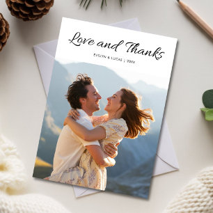 Liefde & Bedankt Special Occasion Paar Kaart