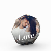 Liefde bedekking Aangepast fotoblok (Links)