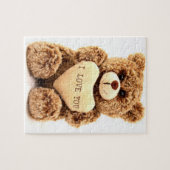 Liefde Beer Jigsaw Puzzel (Horizontaal)