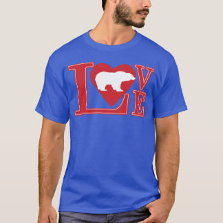 Liefde Beer vriend T-shirt