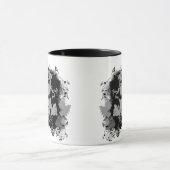 Liefde Beethoven zo veel als ik zo veel vun citaat Mok (Midden)