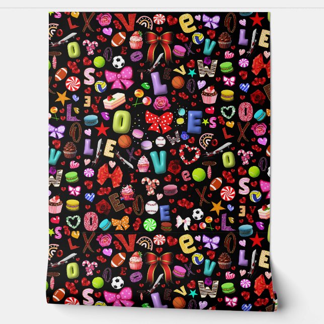 Liefde Behang (Afrollen)