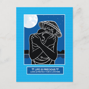 Liefde & bescherm 4_ Briefkaart