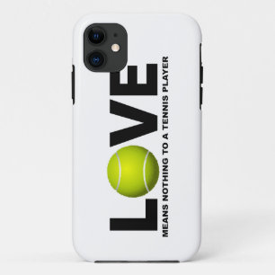 Liefde betekent niets voor een Tennis Player iPhon iPhone 11 Hoesje