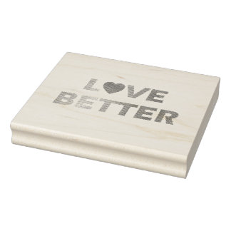 Liefde Beter Rubberstempel