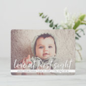 Liefde bij de aankondiging van de geboorte van Fir (Staand voorkant)