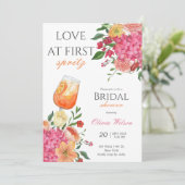 Liefde bij de eerste oproep van de Bridal van Spri Kaart (Staand voorkant)