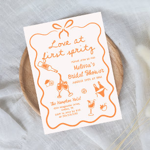 Liefde bij de eerste oproep van de Bridal van Spri Kaart