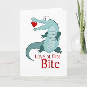 Liefde bij eerste Beet Feestdagen Kaart