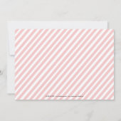 Liefde bij eerste nacht | Aankondiging van Baby (Achterkant)