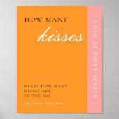 Liefde bij First Spritz Hoeveel Kussen Bruidsteken Poster (Voorkant)
