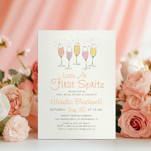 Liefde bij het eerste Vrijgezellenfeest van Spritz Kaart
