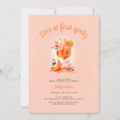 Liefde bij het eerste Vrijgezellenfeest van Spritz Kaart (Voorkant)