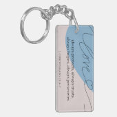 Liefde Bijbelvers Sleutelhanger (Voorkant Links)