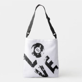 Liefde Biljart Canvas tas (Achterkant)