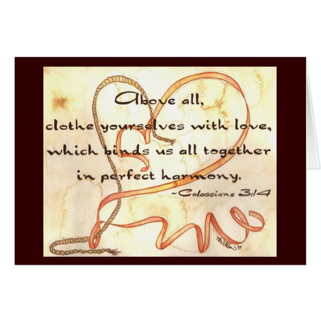 Liefde bindt samen (Voorkant Horizontaal)