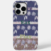 Liefde Blauw Baby shower kleuren Case-Mate iPhone Case (Achterkant)