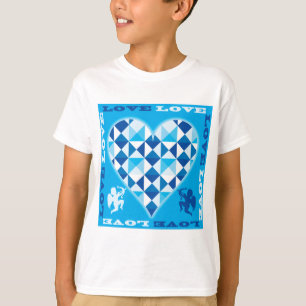 Liefde (Blauwe Diamant) T-shirt