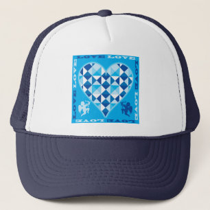 Liefde (Blauwe Diamant) Trucker Pet