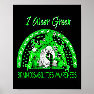 Liefde Bloem Gnoom Brein Disabilities Awareness Poster