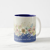 Liefde - Bloemen - Koffie Mok (Voorkant rechts)