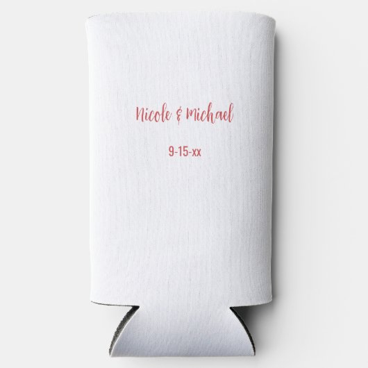 Liefde Blooms Gepersonaliseerde bruid bruidegom tr (Voorkant)