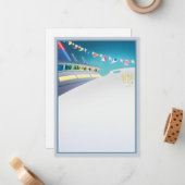 Liefde boat © notitiekaartje (Voorkant / Achterkant in situ)