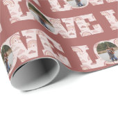 Liefde Boho Regenboog Foto Inpakpapier (Rol Hoek)