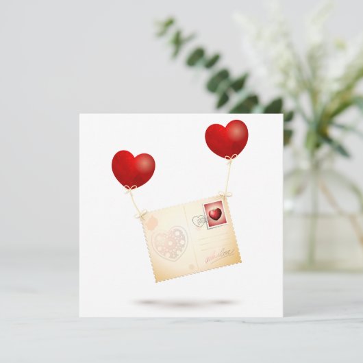 Liefde boodschap (Staand voorkant)