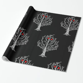 Liefde boom cadeaupapier
