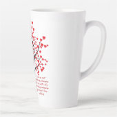 Liefde boom latte mok (Rechts)