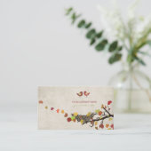 Liefde boom visitekaartje (Staand voorkant)